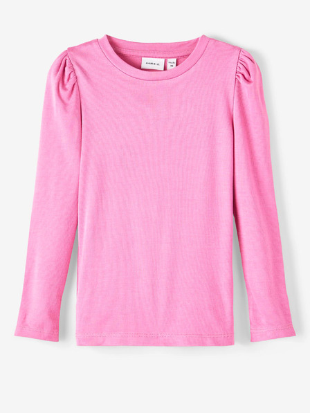 name it Rosa Langarm-T-Shirt für Mädchen, Name: Lilde