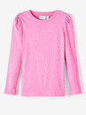 name it Rosa Langarm-T-Shirt für Mädchen, Name: Lilde