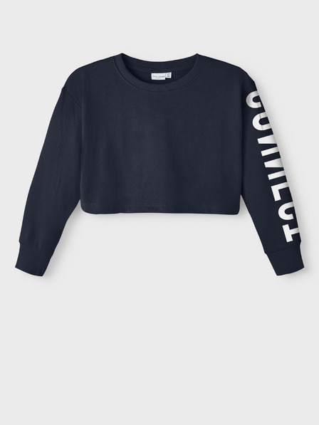 name it Dunkelblaues Sweatshirt für Mädchen, Name: Vanita