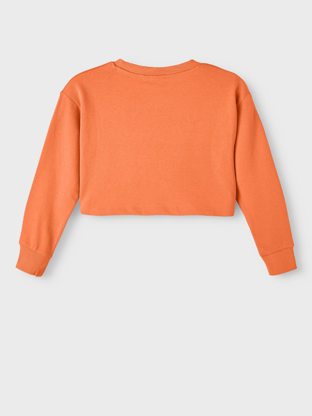 name it Orangefarbenes Sweatshirt für Mädchen, Name: Vanita