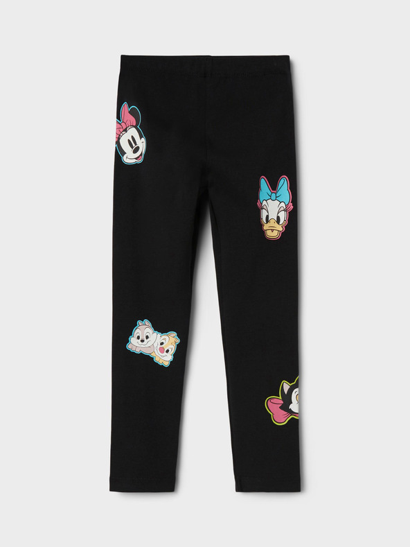 name it Schwarze gemusterte Leggings für Mädchen, Name: Jerassa Minnie