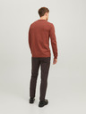 Jack & Jones Brick Herren Langarm-Strickpolohemd Jack & Jones Blaigor