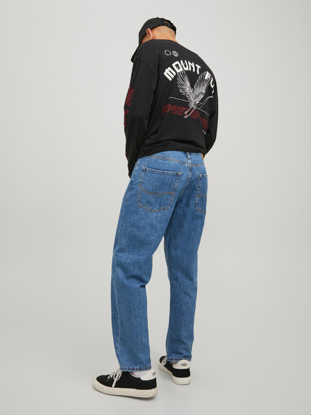 Jack & Jones Blaue Herrenjeans mit weiter Passform Jack & Jones Eddie