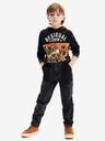 Desigual Schwarzer Jungen-Kapuzenpullover Desigual Jordan