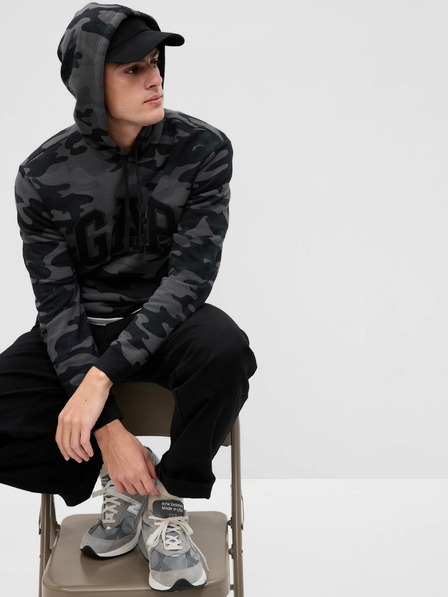 GAP Herren Sweatshirt mit GAP Logo und Kapuze