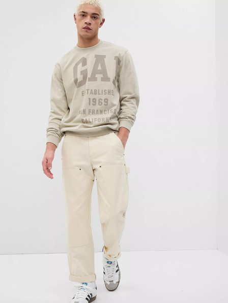 GAP Sweatshirt mit Logo und Fleece GAP