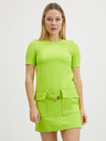 Versace Jeans Couture Neongrünes Damen Versace Jeans Couture Kleid