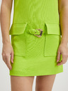 Versace Jeans Couture Neongrünes Damen Versace Jeans Couture Kleid