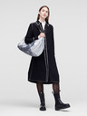 Karl Lagerfeld Schwarzes Hemdkleid KARL LAGERFELD