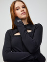 Versace Jeans Couture Schwarzes Versace Jeans Couture Transparentes Kleid