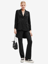 Desigual Schwarzer gemusterter Damenblazer Desigual Sici