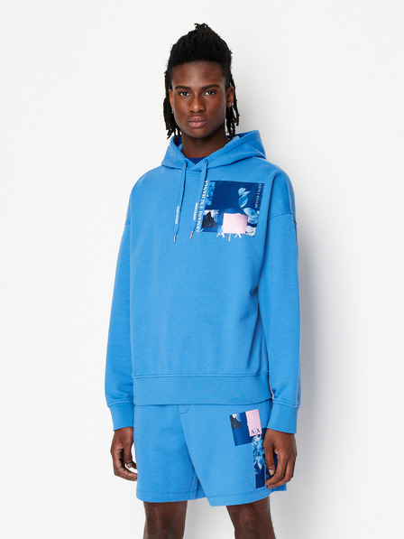 Armani Exchange Blauer Herren-Kapuzenpullover von Armani Exchange