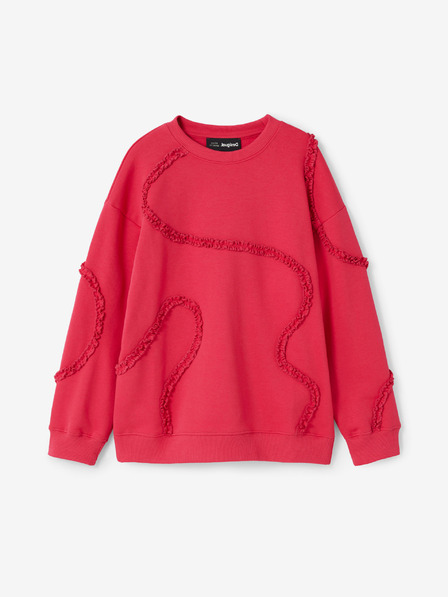 Desigual Dunkelrosa Desigual Inida Mädchen-Sweatshirt
