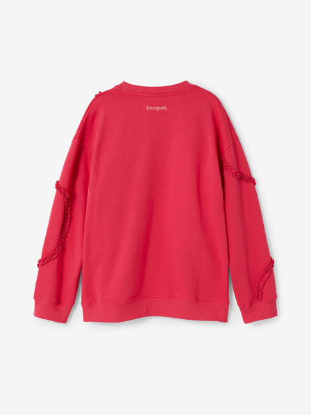 Desigual Dunkelrosa Desigual Inida Mädchen-Sweatshirt