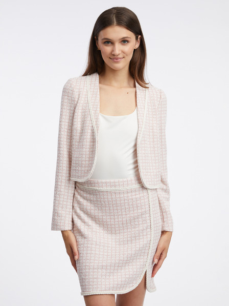 Orsay Hellrosa Damen-Tweedjacke ORSAY
