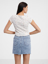 Tom Tailor Denim Weißes Damenhemd mit Blumenmuster Tom Tailor Denim
