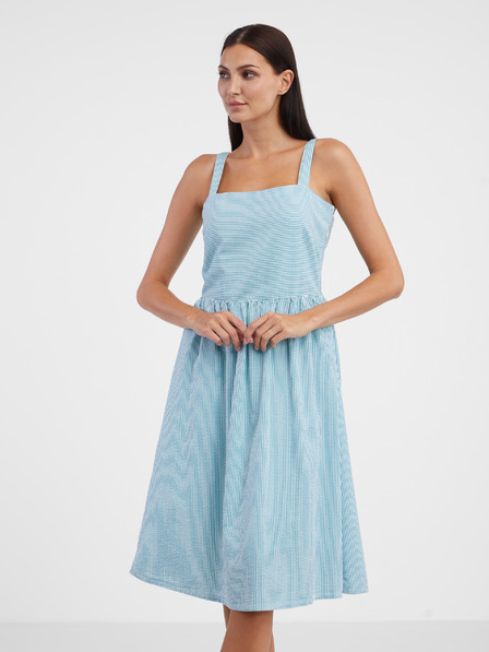 Tom Tailor Weiß-blau gestreiftes Damenkleid Tom Tailor