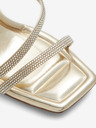 Aldo Damen Sandaletten mit hohem Absatz in gold ALDO Adrocan Mix Mat
