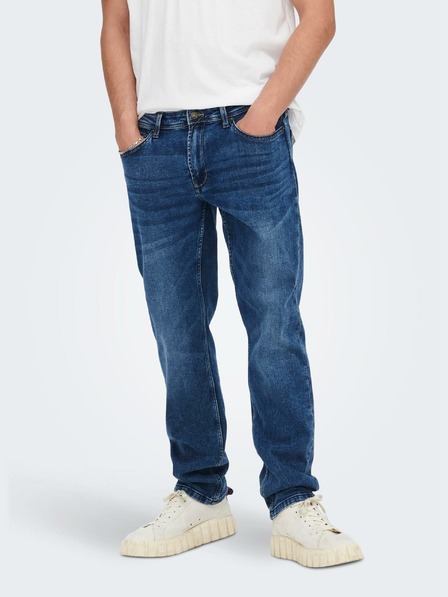 ONLY & SONS Blaue Jeans mit schmaler Passform ONLY & SONS Weft