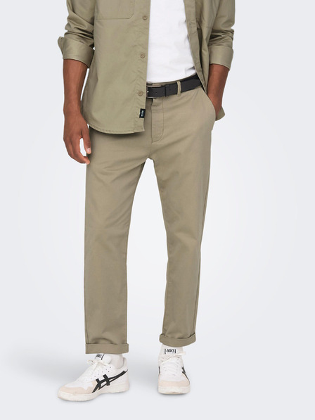 ONLY & SONS Beigefarbene Herren Chino-Hose ONLY & SONS Kent