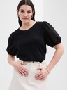 GAP T-Shirt mit Spitzenärmeln GAP