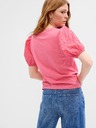 GAP T-Shirt mit Spitzenärmeln GAP