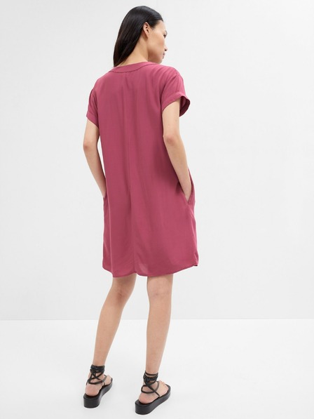 GAP Kleid mit V-Ausschnitt GAP