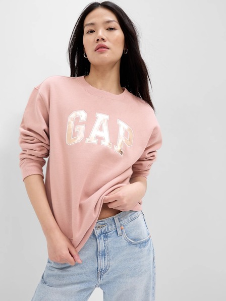GAP Sweatshirt mit Logo und Fleece GAP