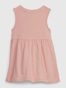 GAP Baby Kleid mit Metallic-Logo GAP