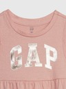 GAP Baby Kleid mit Metallic-Logo GAP
