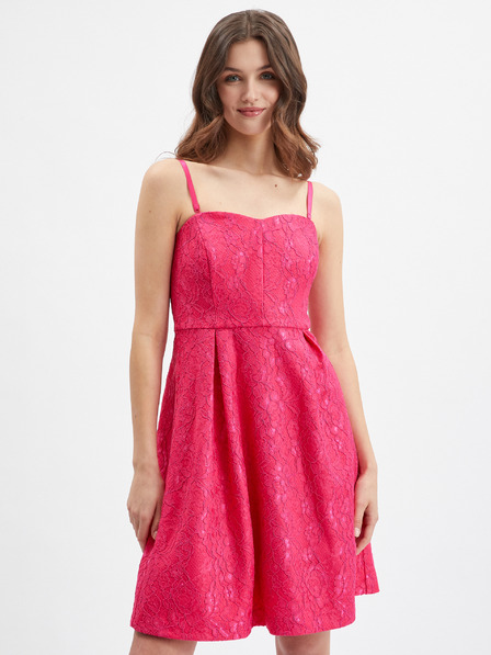 Orsay Rosa gemustertes Damenkleid ORSAY