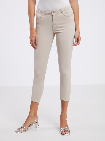 CAMAIEU Beige Damen Skinny Fit Jeans CAMAIEU