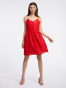 Orsay Rotes Damen-Spitzenkleid ORSAY