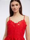 Orsay Rotes Damen-Spitzenkleid ORSAY