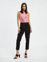 Orsay Rosa und schwarzer geblümter Damen-Jumpsuit ORSAY