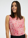 Orsay Rosa und schwarzer geblümter Damen-Jumpsuit ORSAY