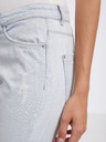 CAMAIEU Hellblaue Damen-Dreiviertel-Jeans mit schmaler Passform CAMAIEU