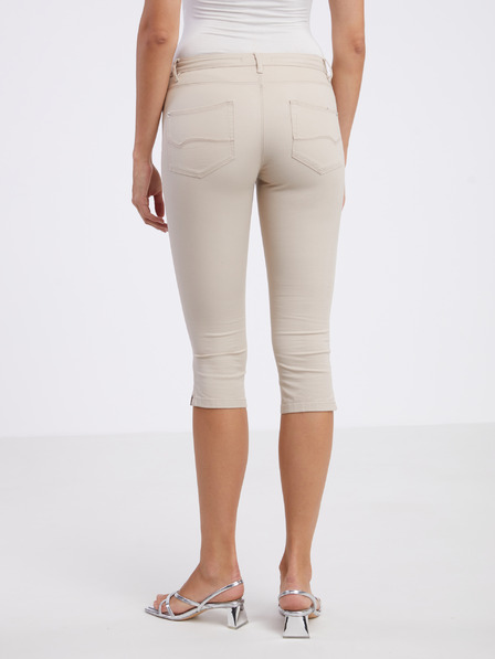 CAMAIEU Beige Damen Capri-Hose CAMAIEU