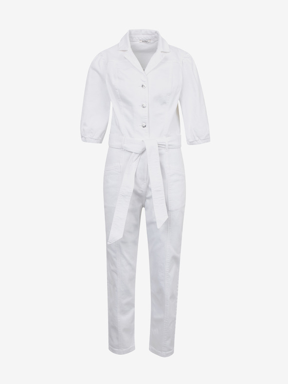 Orsay Weißer Denim-Overall für Damen ORSAY