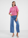Tom Tailor Denim Rosa Damen-Kurzarmpullover Tom Tailor Denim