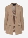 Pieces Beigefarbener Blazer Pieces Bossy