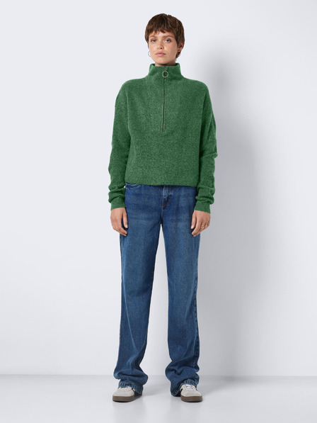 Noisy May Noisy May New Alice Grüner gestreifter Pullover für Damen