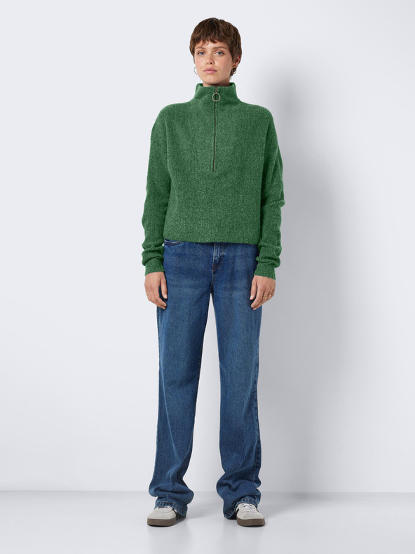 Noisy May Noisy May New Alice Grüner gestreifter Pullover für Damen