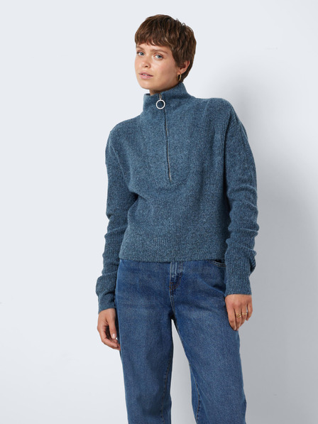 Noisy May Blauer gestreifter Damenpullover Noisy May New Alice