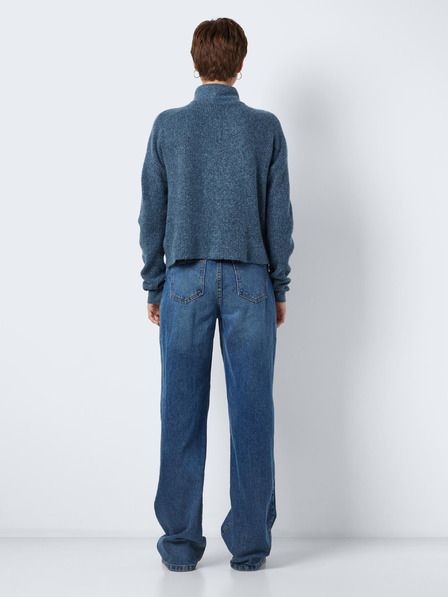Noisy May Blauer gestreifter Damenpullover Noisy May New Alice