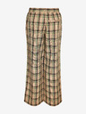 Noisy May Beigefarbene Damen Karo-Hose Noisy May Morgan