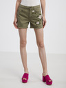 CAMAIEU Khaki Damen Denim Shorts CAMAIEU
