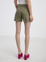 CAMAIEU Khaki Damen Denim Shorts CAMAIEU