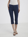 CAMAIEU Dunkelblaue Damen-Caprihose CAMAIEU