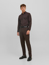 Jack & Jones Dunkelbraune Jack & Jones Solaris Anzughose für Herren